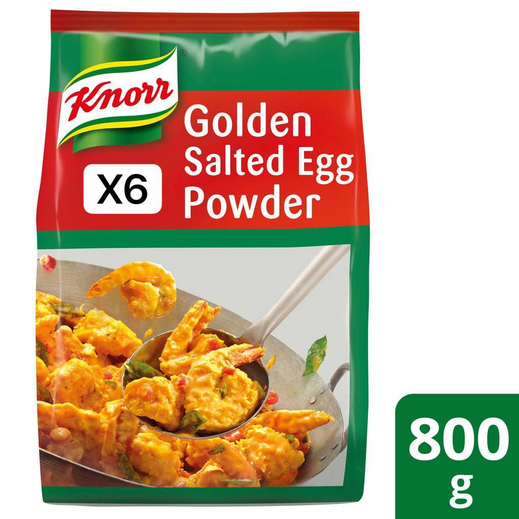 Knorr Golden Salted Egg Powder 800G 金沙咸蛋粉 X 6