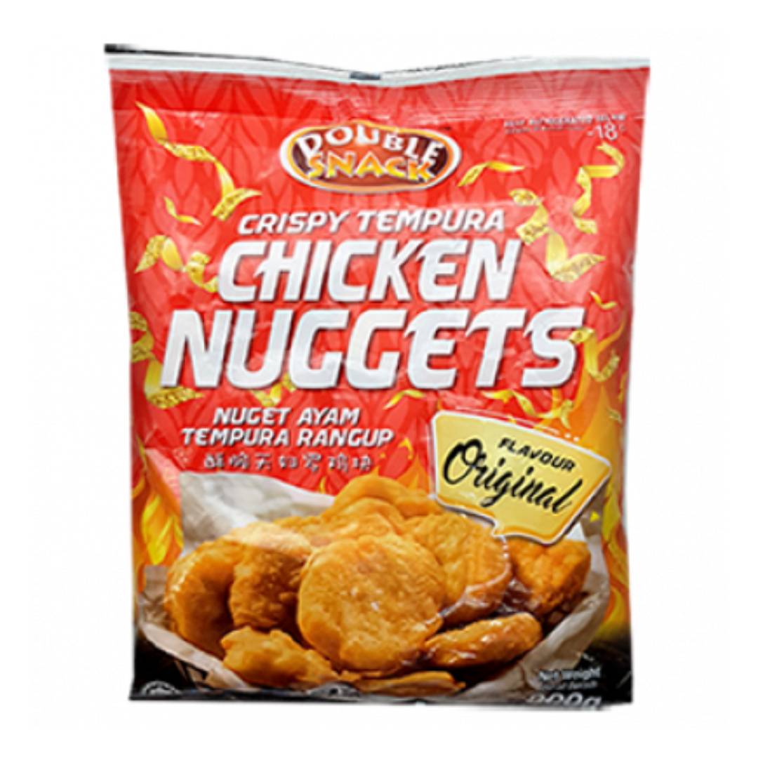 Double Snack Crispy Tempura Chicken Nugget 1Kg 脆酥天妇罗鸡块