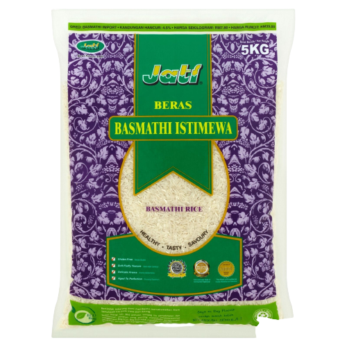 Jati Beras Basmathi (Pakistan) 5Kg 巴米