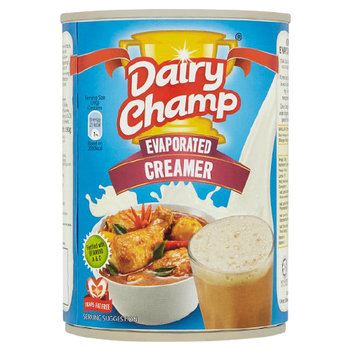 Dairy Champ Evaporated Creamer 390G 淡奶