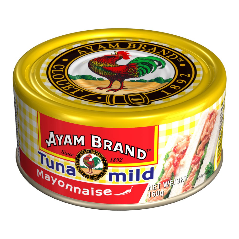 Ayam brand tuna mild & spicy mayonnaise 160g